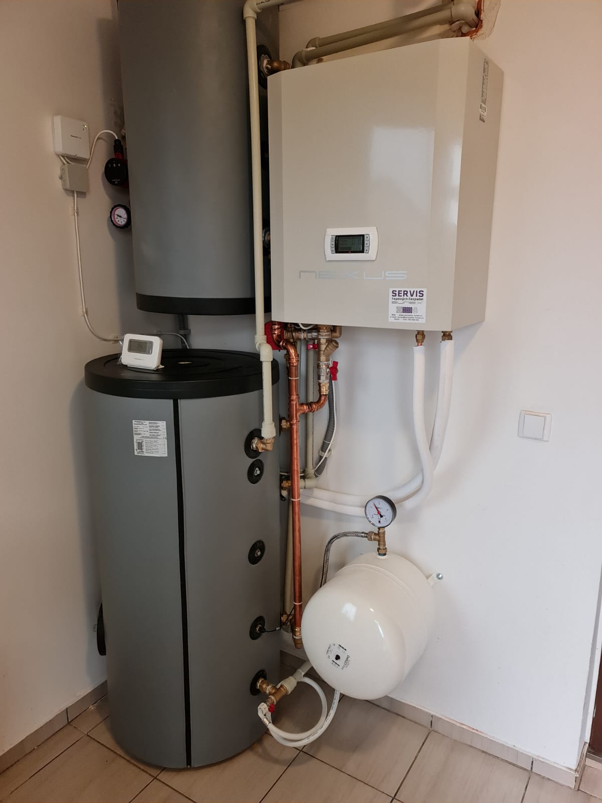 Tepelné čerpadlo SUNEX - NEXUS SPLIT 10 kW EVI